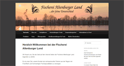 Desktop Screenshot of fischerei-altenburger-land.de